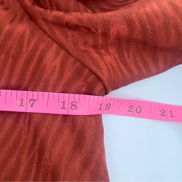 Anna Cate Rowan top zebra auburn sz XS - Picture 5 of 6